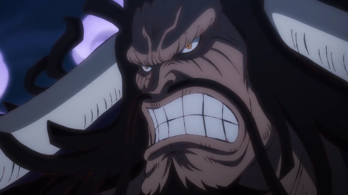 Kaido in the Wano arc of One Piece.