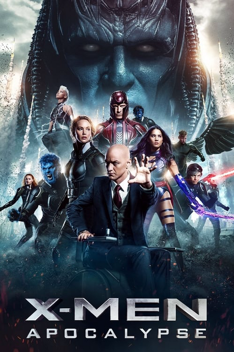 X-Men: Apokalipsės plakatas