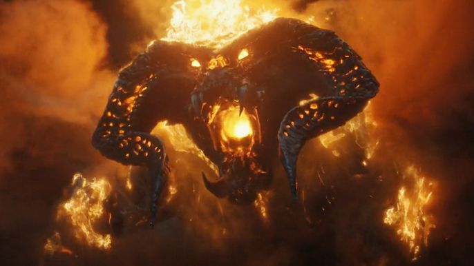 The Lord of the Rings: The Rings of Power CCXP Booth Unveils A Giant Replica of Balrog