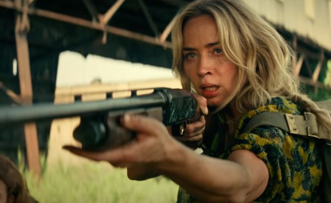 Emily Blunt as Evelyn Abbott in A Quiet Place 2