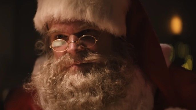 David Harbour as Santa Clause in Violent Night
