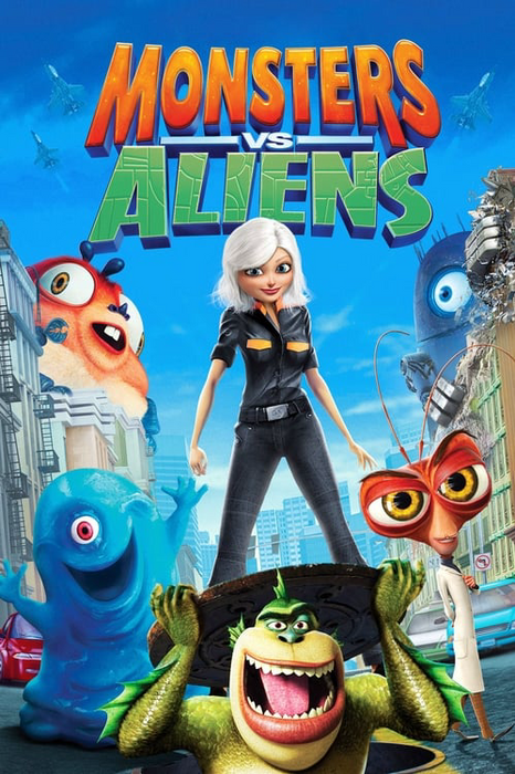 Monster vs Alien Poster