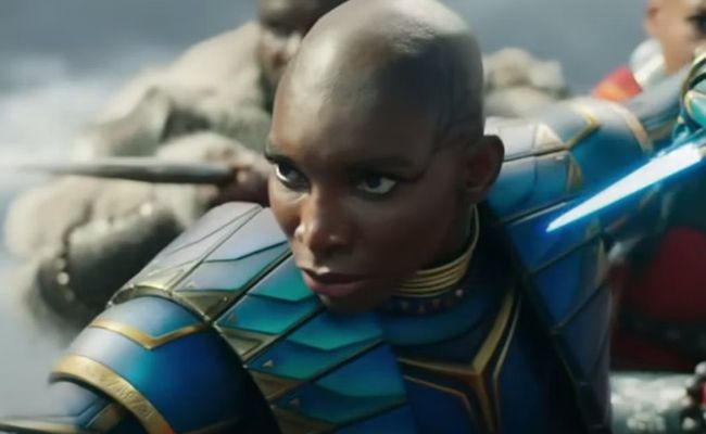 Black Panther: Wakanda Forever Character Guide: Michaela Coel as Aneka