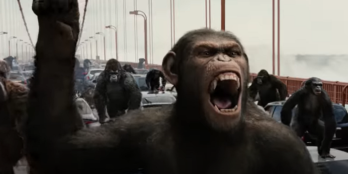 planet of the apes trailer