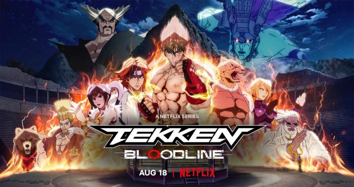 tekken bloodline anime key visual