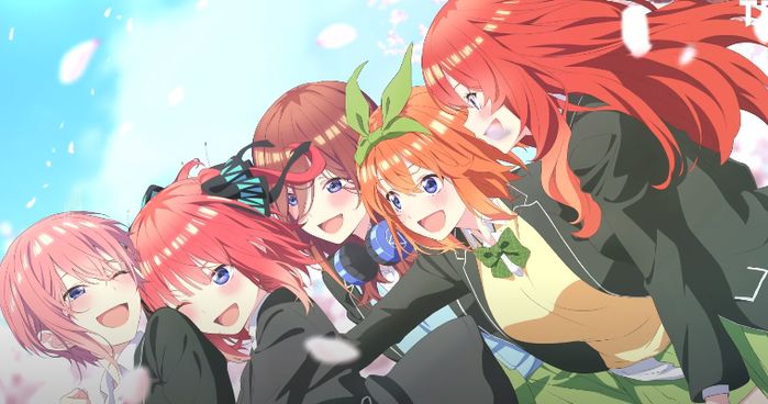 the quintessential quintuplets nakano sisters