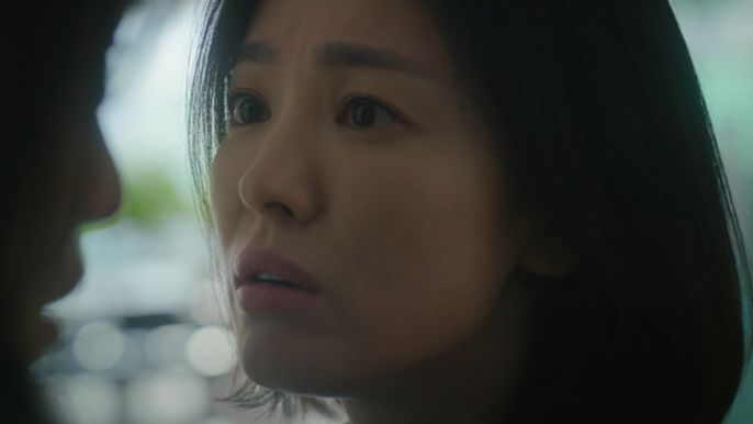 Song Hye Kyo as Moon Dong Eun in The Glory Part 1