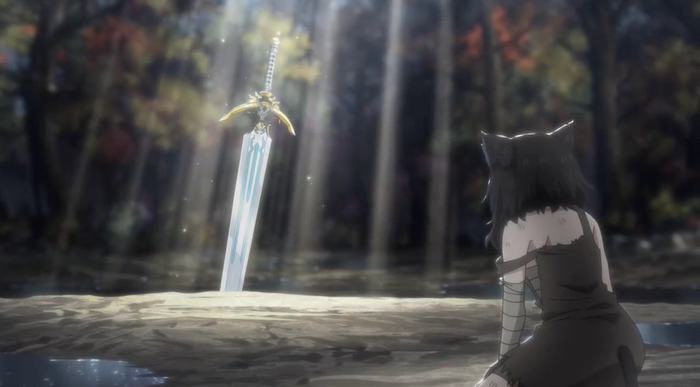 Reincarnated as a Sword Episode 1 Recap Fran and sword