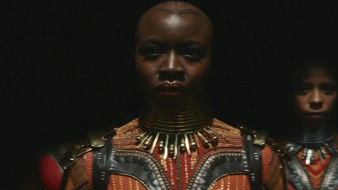 Danai Gurira as Okoye in Black Panther: Wakanda Forever