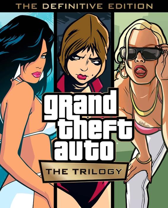 Grand Theft Auto The Trilogy Cover Art