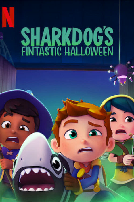 Sharkdog’s Fintastic Halloween poster