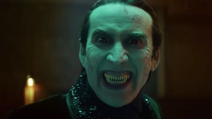 Nicolas Cage as Dracula in Renfield