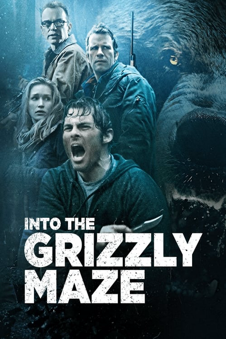 Plakatas „Į Grizzly labirintą“.