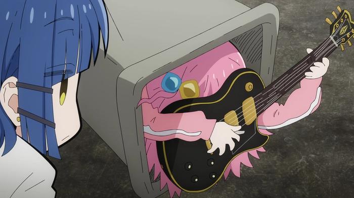 ¿Qué tipo de guitarra tiene Hitori? Hitori