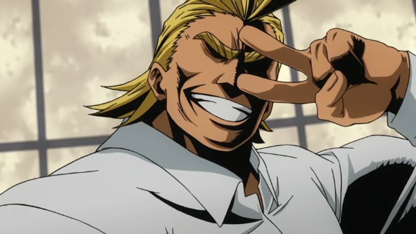 New My Hero Academia Fan Art Highlights All Might S Two Forms
