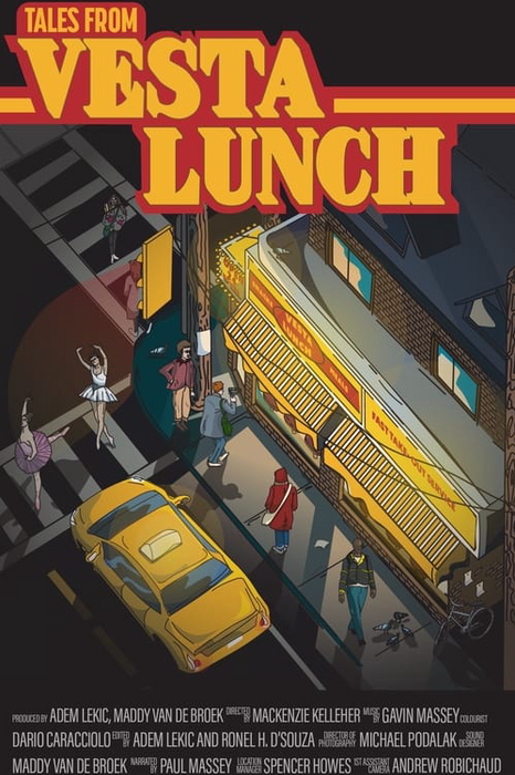 Geschichten von Vesta Lunch-Plakat