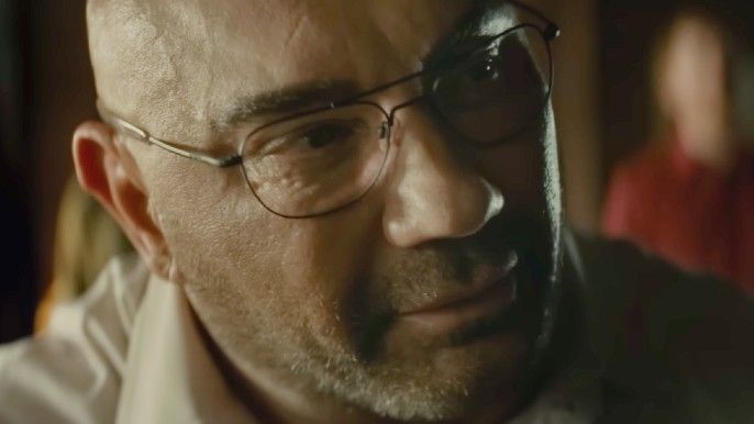 Dave Bautista as Leonord in Knock at the Cabin 