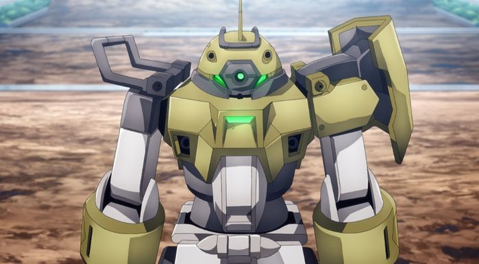 Mobile Suit Gundam The Witch from Mercury Episode 5 Title mobile suit exam