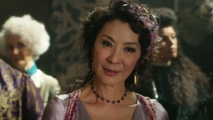 Michelle Yeoh as Professor Anemone in The School for Good and Evil