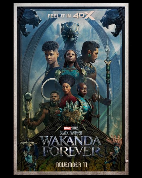 Black Panther: Wakanda Forever Unveils Official Posters For IMAX, Dolby, RealD, 4DX, and ScreenX