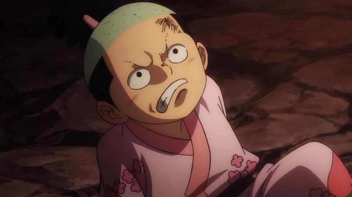 Kozuki Momonosuke in One Piece Chapter 1,044