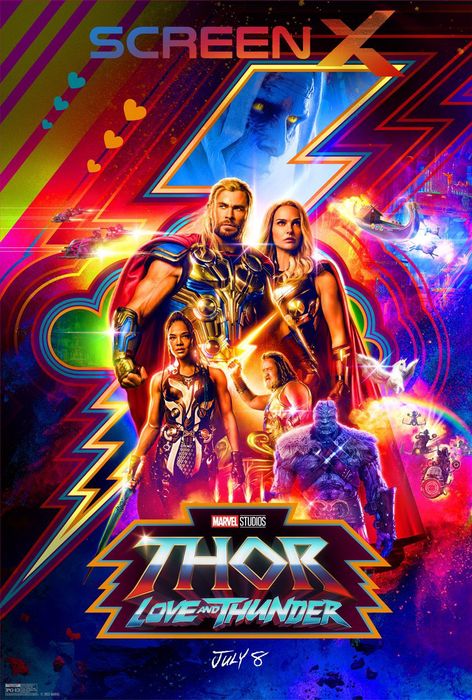 Thor: Love and Thunder ScreenX Poster