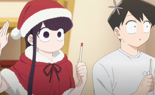 Komi Can't Communicate Season 2 Episode 5 Release Date: Komi was challenged to wear a Santa Claus costume. Still stunning, btw.