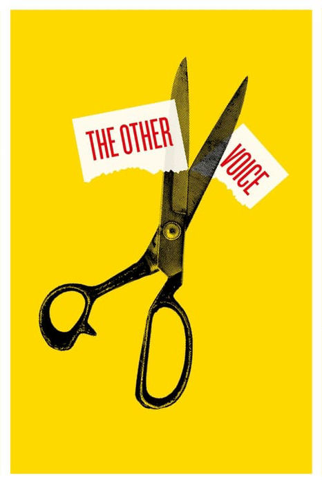 Das Poster „Die andere Stimme“.