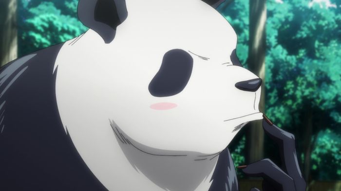 Panda in Season 1 of Jujutsu Kaisen. Photo from MAPPA.