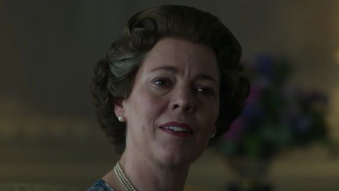 Olivia Colman as Queen Elizabeth II in The Crown Season 4