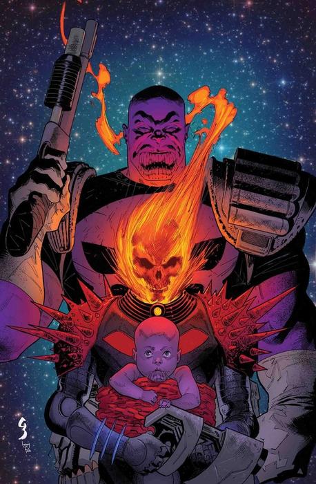 Does Thanos Become The Punisher In Cosmic Ghost Rider 5