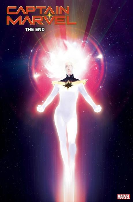 CAPTAIN MARVEL: THE END #1, written by Kelly Thompson with art by Georges Jeanty