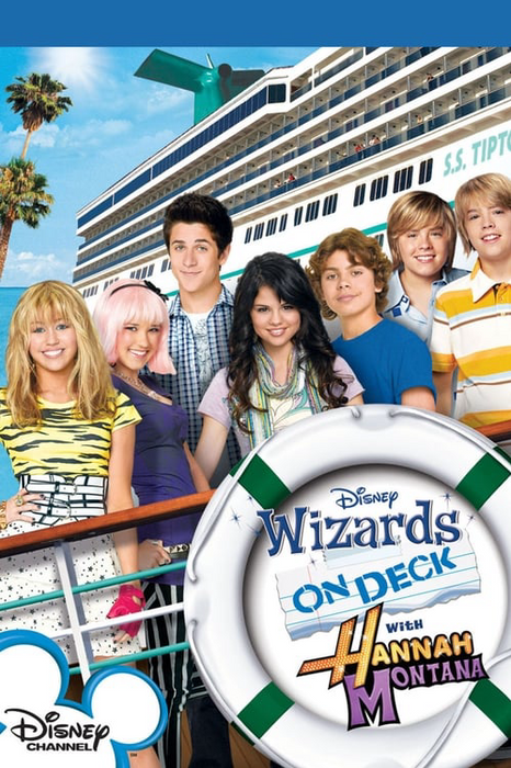 Wizards on Deck su Hannah Montana plakatu