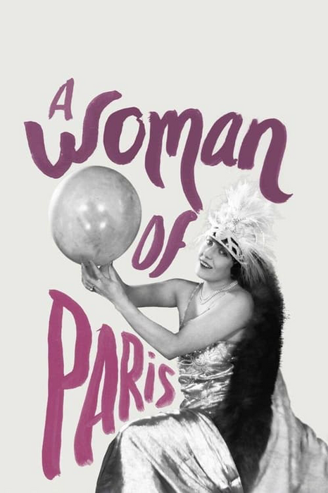 Plakatas „Paryžiaus moteris: likimo drama“.