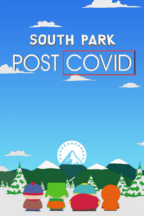 South Park: Post COVID poster