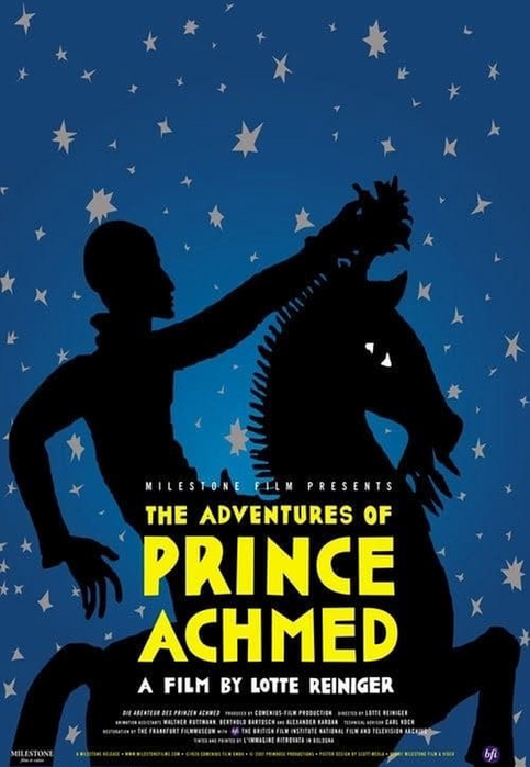 Plakatas Princo Achmedo nuotykiai