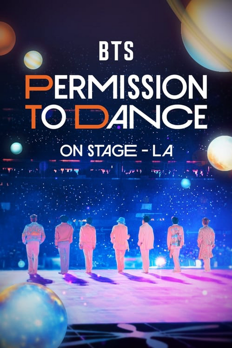 BTS: Erlaubnis zum Tanzen auf der Bühne – LA-Poster