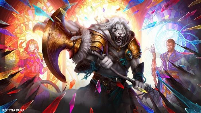 Magic: The Gathering - Completed Ajani - Dominaria United