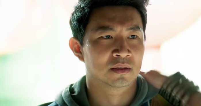 Simu Liu as Shang-Chi in Shang-Chi and the Legend of the Ten Rings trailer
