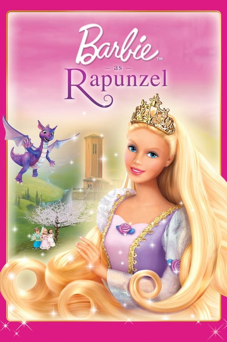 Barbie as Rapunzel poster