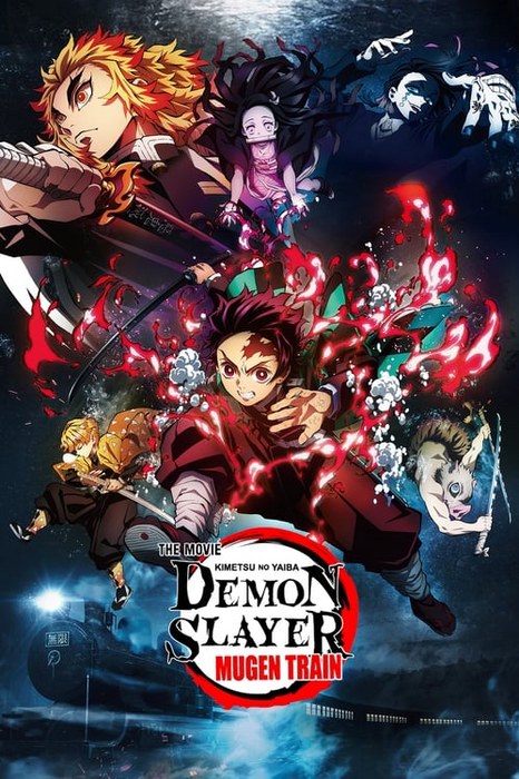 Demon Slayer -Kimetsu no Yaiba- The Movie: Mugen Train poster