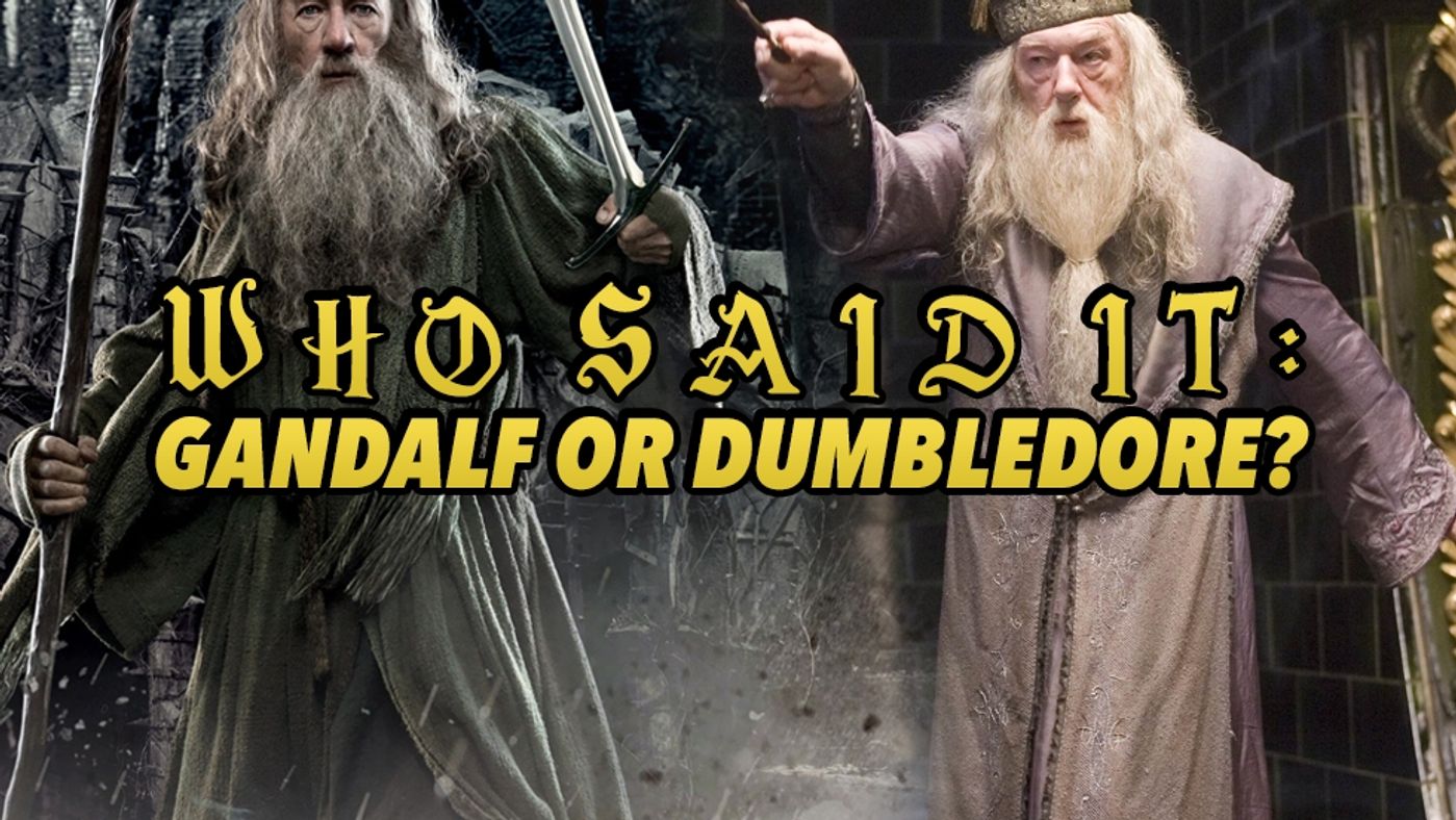 Gandalf vs dumbledore