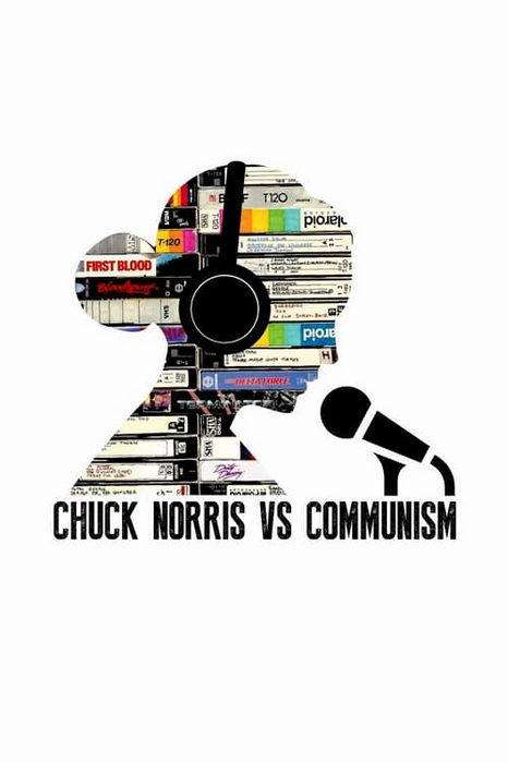 Plakatas Chuckas Norrisas prieš komunizmą