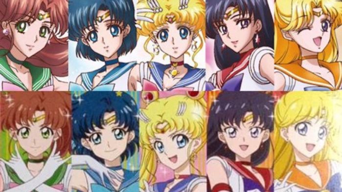 hella-krem:
 
 geekyskye:
 
 I actually really like the new art style for Sailor Moon Crystal. It’s like a mix of the 90’s version and the original seasons of Crystal. 
 
 Top: Crystal season 1 & 2
 Bottom: Crystal season 3
 
 @khal-homo KAT LOOK HOLY FUCK!
 