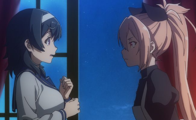 The Executioner and Her Way of Life Based on a Light Novel or Manga: Menou reprimands Akari