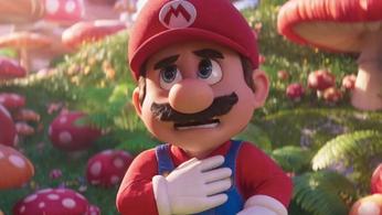 Chris Pratt as Mario in The Super Mario Bros. Movie