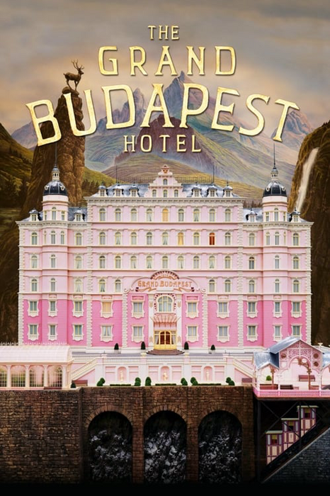 Das Plakat des Grand Budapest Hotels