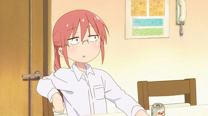 Kobayashi in Episode 4 of Miss Kobayashi's Dragon Maid S.