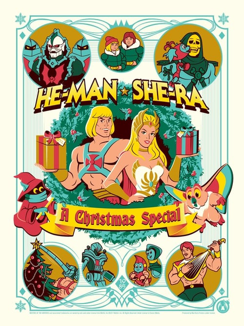 He-Man ir She-Ra: Specialusis Kalėdų plakatas