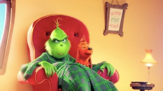Benedict Cumberbatch voices The Grinch in The Grinch (2018)